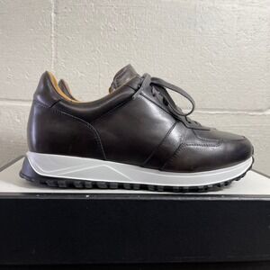 Magnanni Fado 24188 Black Leather Casual Sneaker Shoes Men's Size 39 EU/7 US